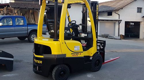 Čeoni diesel viličar Hyster H1.8FT za Bišćan d.o.o.